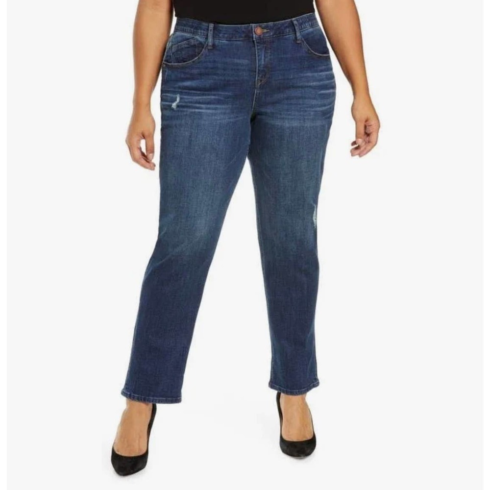 Wit & Wisdom Ab Solution Women's Low Rise Girlfriend Jeans 14W NWT